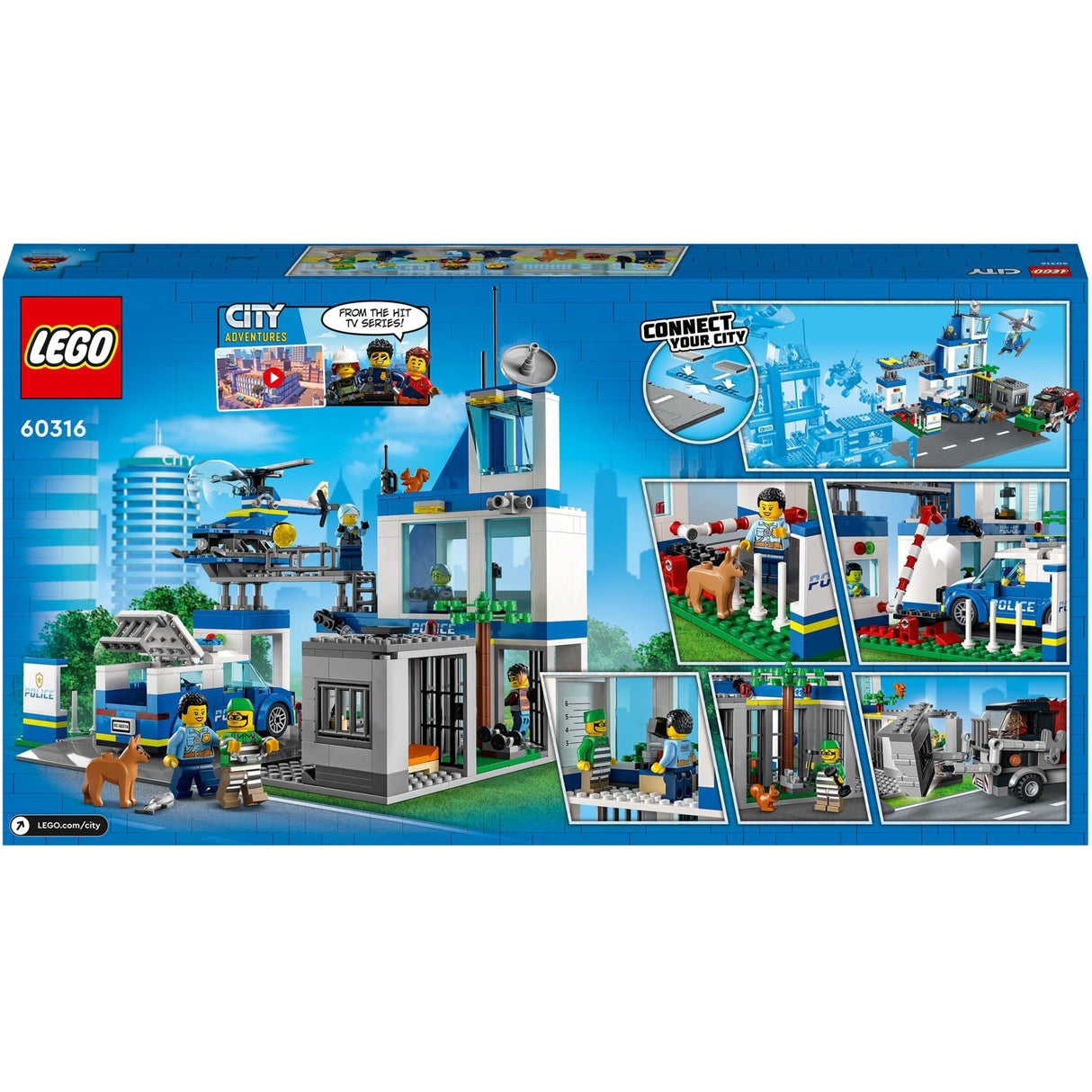 LEGO CITY 60316 Estación de policía