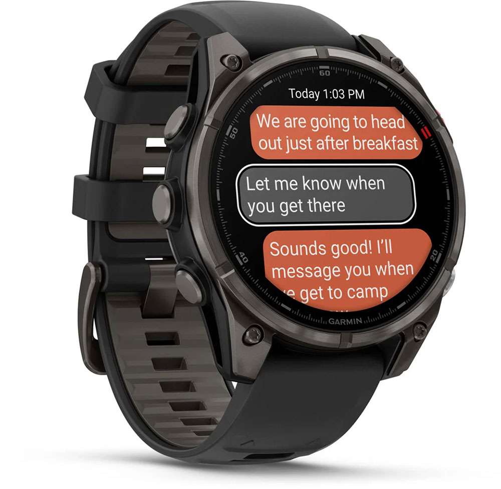 Garmin fenix 8 pro - 47 mm amoled sapphire - gps multisport smartwatch