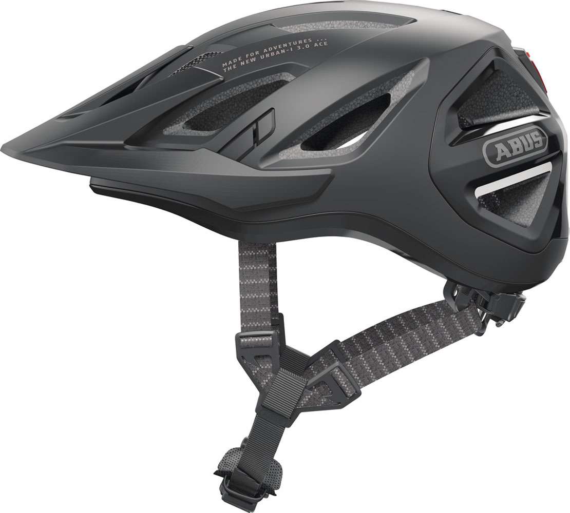 Abus Helm Urban-I 3.0 Ace Velvet Black L 56-61 cm