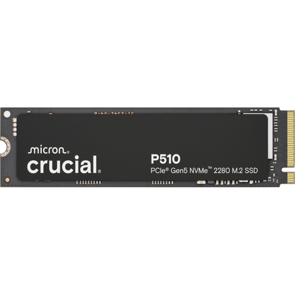 Crucial p510 1 TB SSD (Black, CT1000P510SSD8, PCIe 5.0)