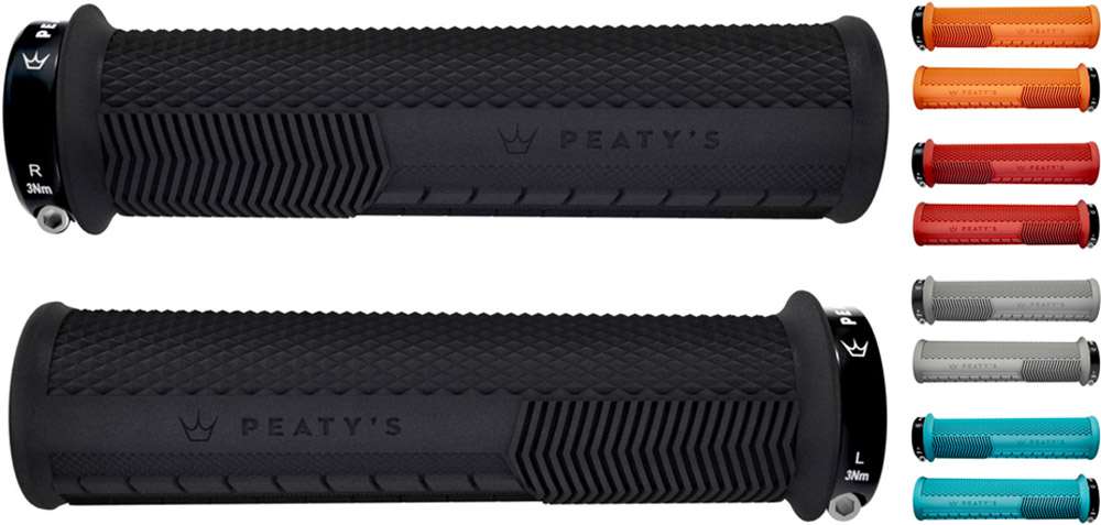 Peaty's monarch knurl grips thin