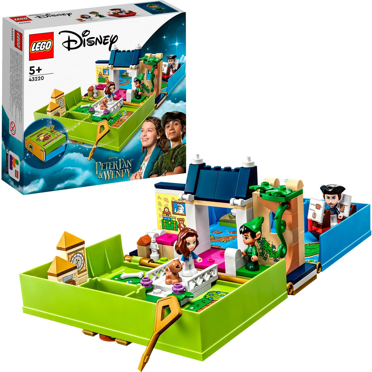 Lego Disney Peter Pan Wendy's Story Book Adventure set