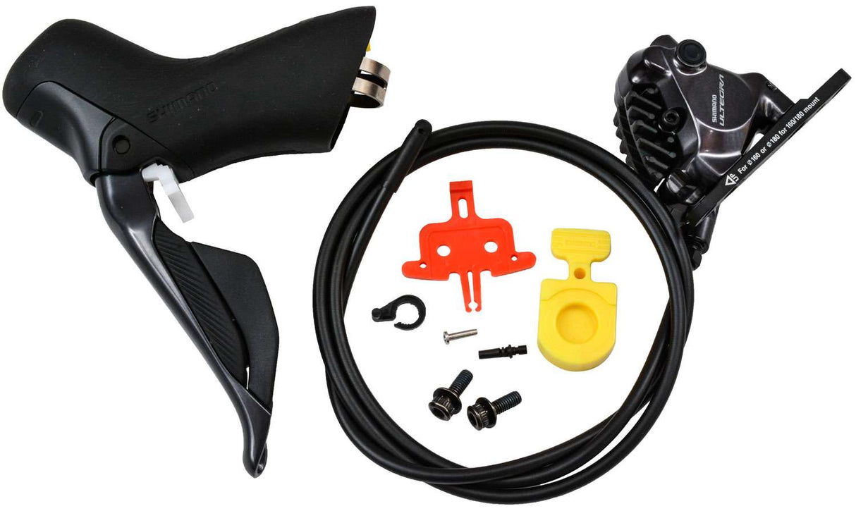 Shimano Ultegra Di2 ST-R8170+BR-R8170 2-växlad skivbroms fram