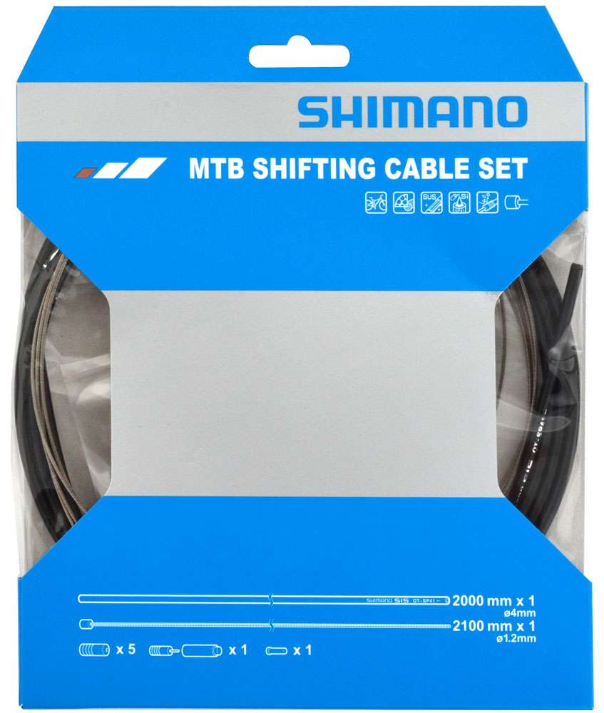 Shimano ot-sp41 stainless steel mtb shift cable set