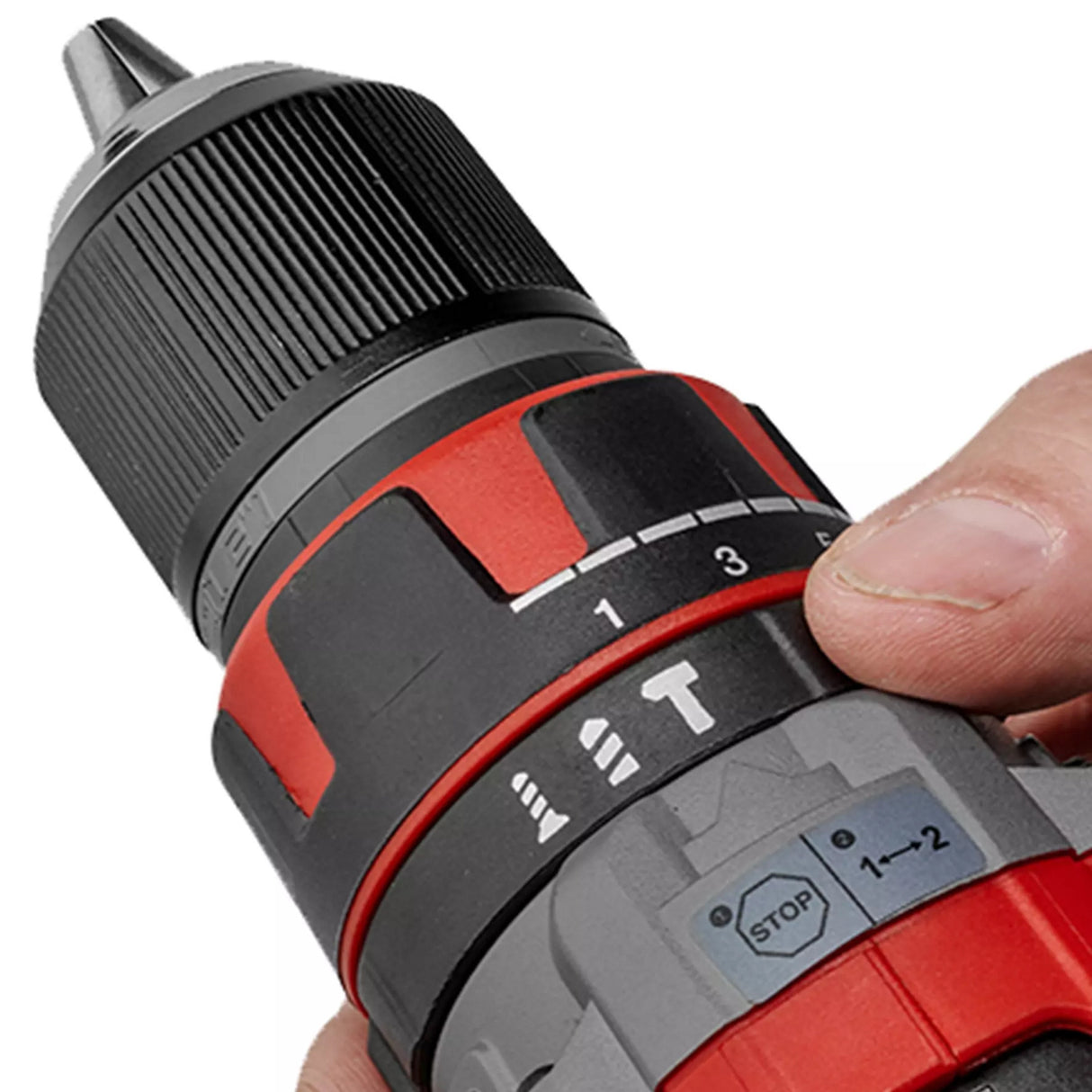 Einhell professional accu klopboor- schroefmachine tp-cd 18 60 li-i bl (1x 2.0 ah) klopboorschroevendraaier (rood zwart, incl. 1x 2.0 ah power x-change accu en lader)