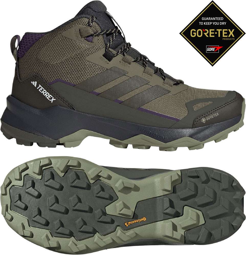 Adidas terrex skyschaser ax5 mid gtx - women's hiking shoes