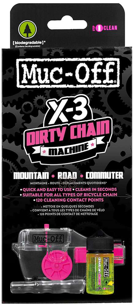 Muc-off x-3 dirty chain machine chain cleaning device