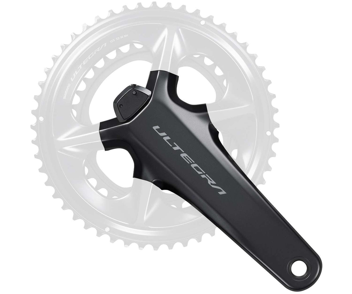 Manivela Shimano Ultegra FC-R8100-P com medidor de potência de 12 velocidades sem coroa