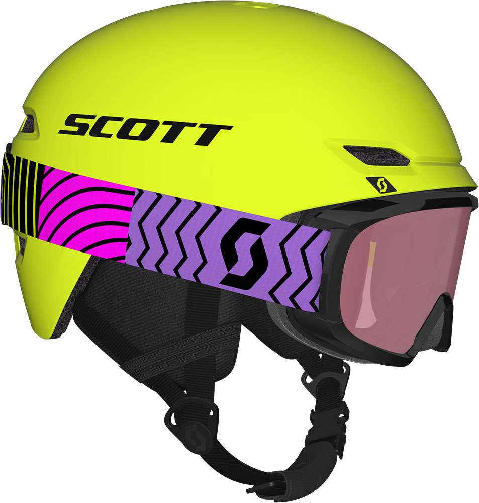 Scott keeper 2 helmet + witty google - kid's set