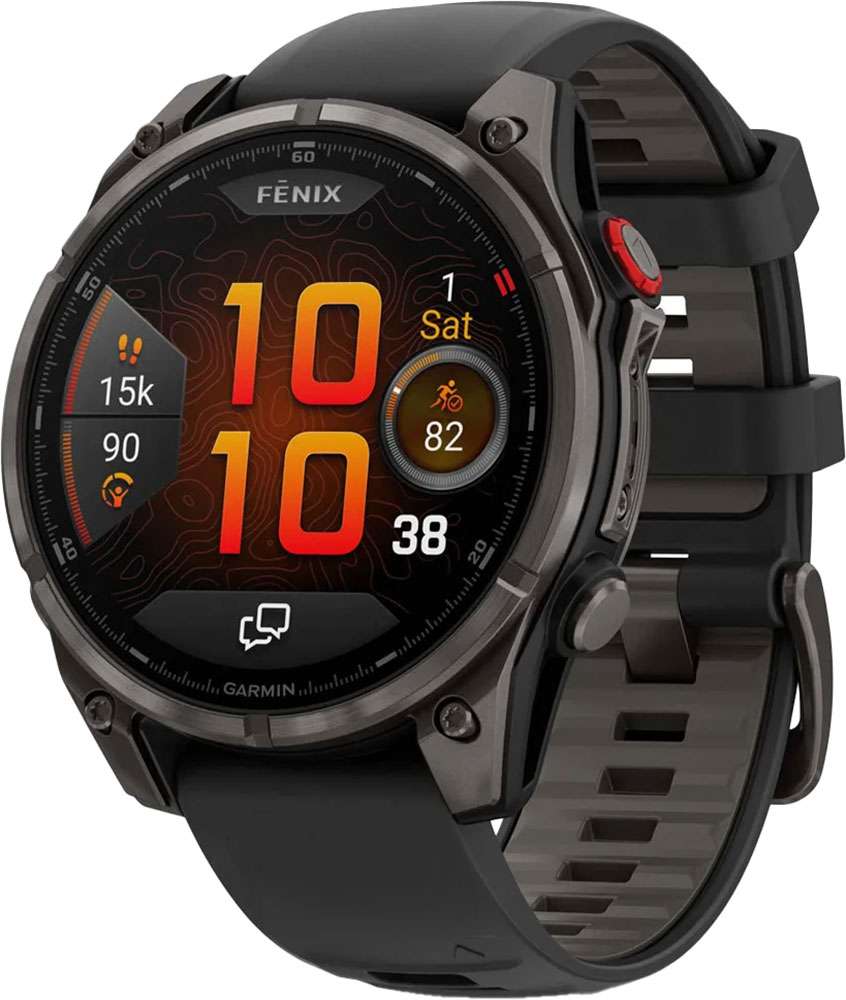 Garmin fenix 8 pro - 47 mm amoled sapphire - gps multisport smartwatch