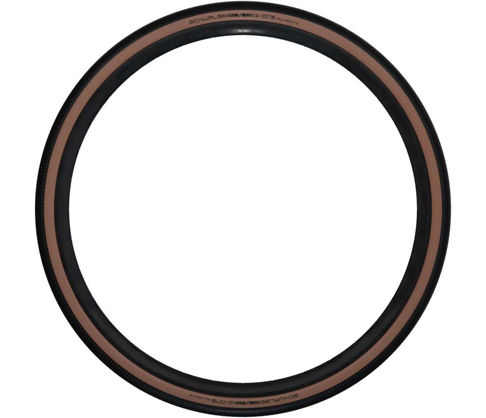 Foldningsband Schwalbe G-One Allround RaceGuard 28 x 1,35 35-622 mm-bronze sidevæg