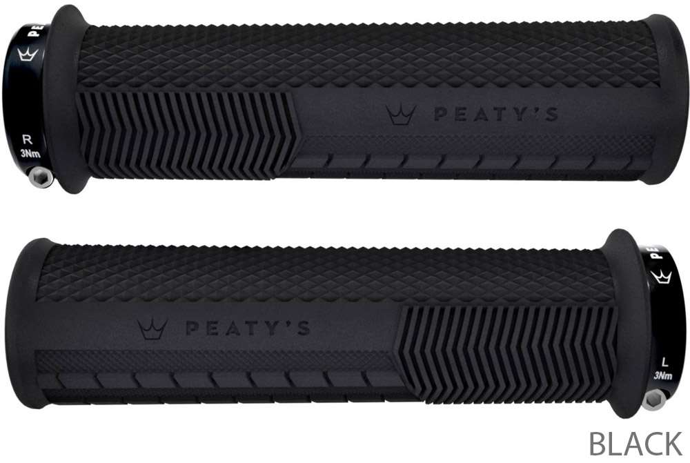 Peaty's monarch knurl grips thick