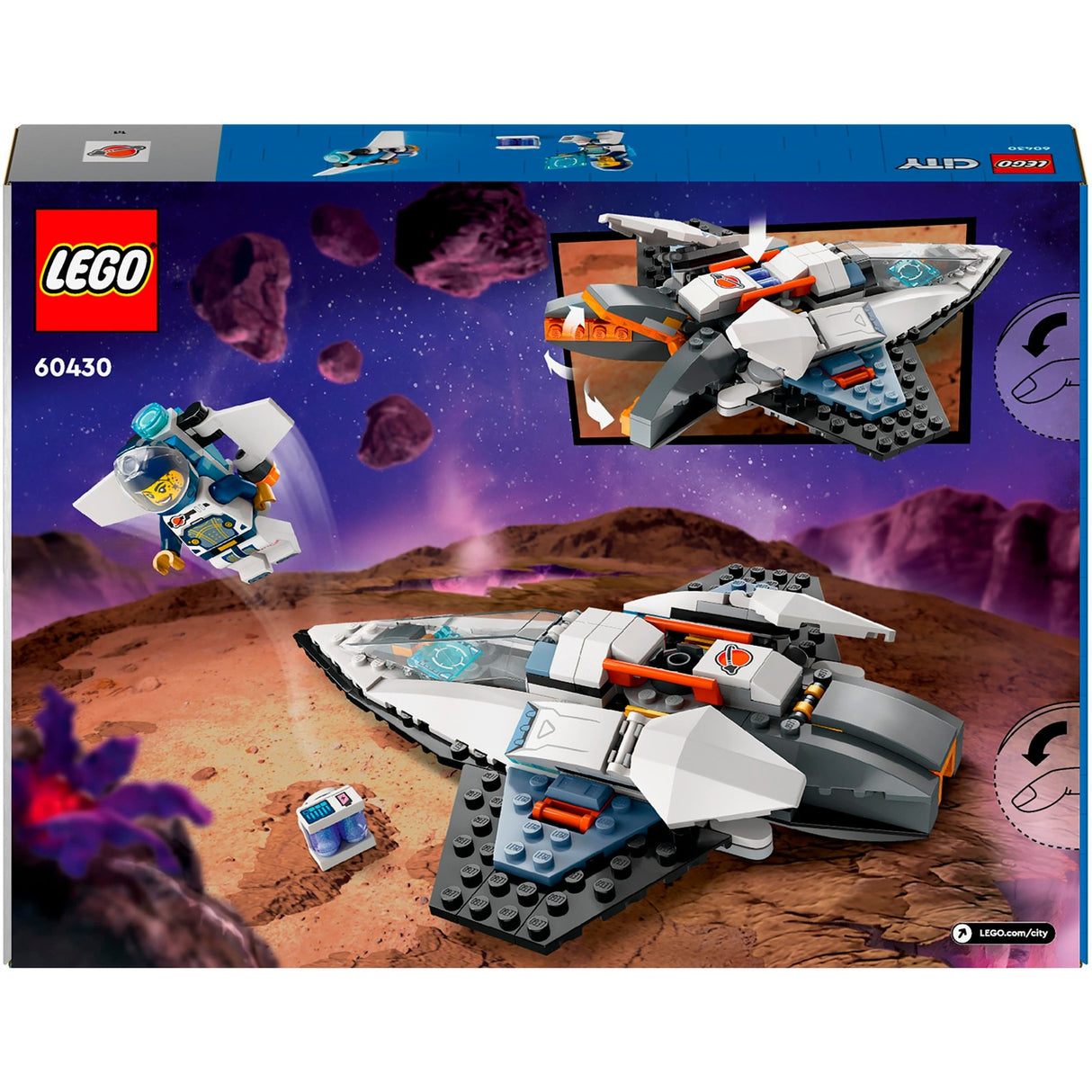 Lego Lego City 60430 Interstellarna vesoljska ladja