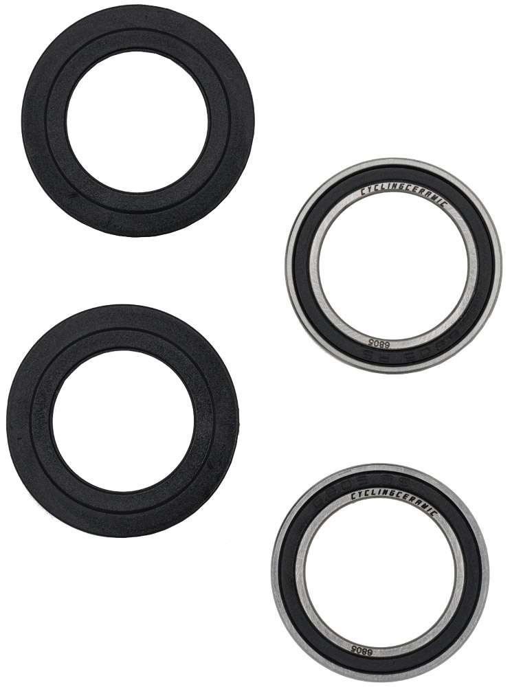 Cyclingceramic trek bb90 bearings for shimano 24mm