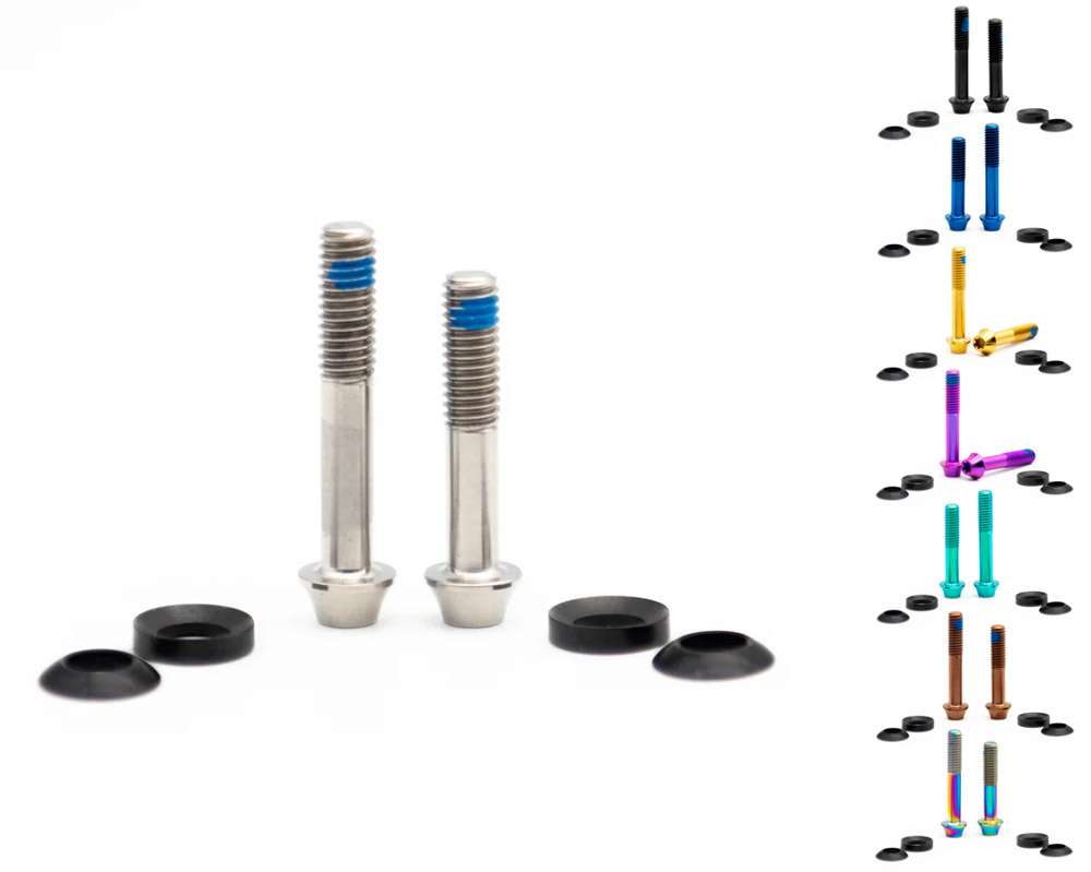 Oak components titanium screws set m6x30 m6x35 (2 pieces) for plasmadapt brake adapter