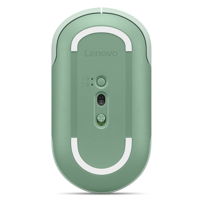 Lenovo 350 stille bluetooth-muis (blauwgroen, 2400 dpi, bluetooth® 5.3)