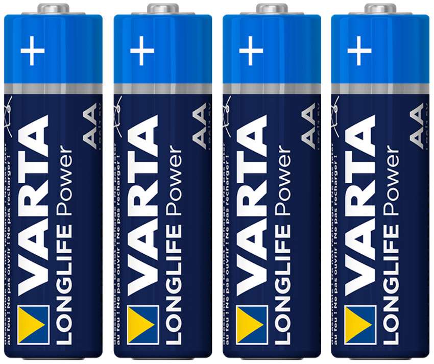 Varta longlife power mignon aa battery (4 pieces)