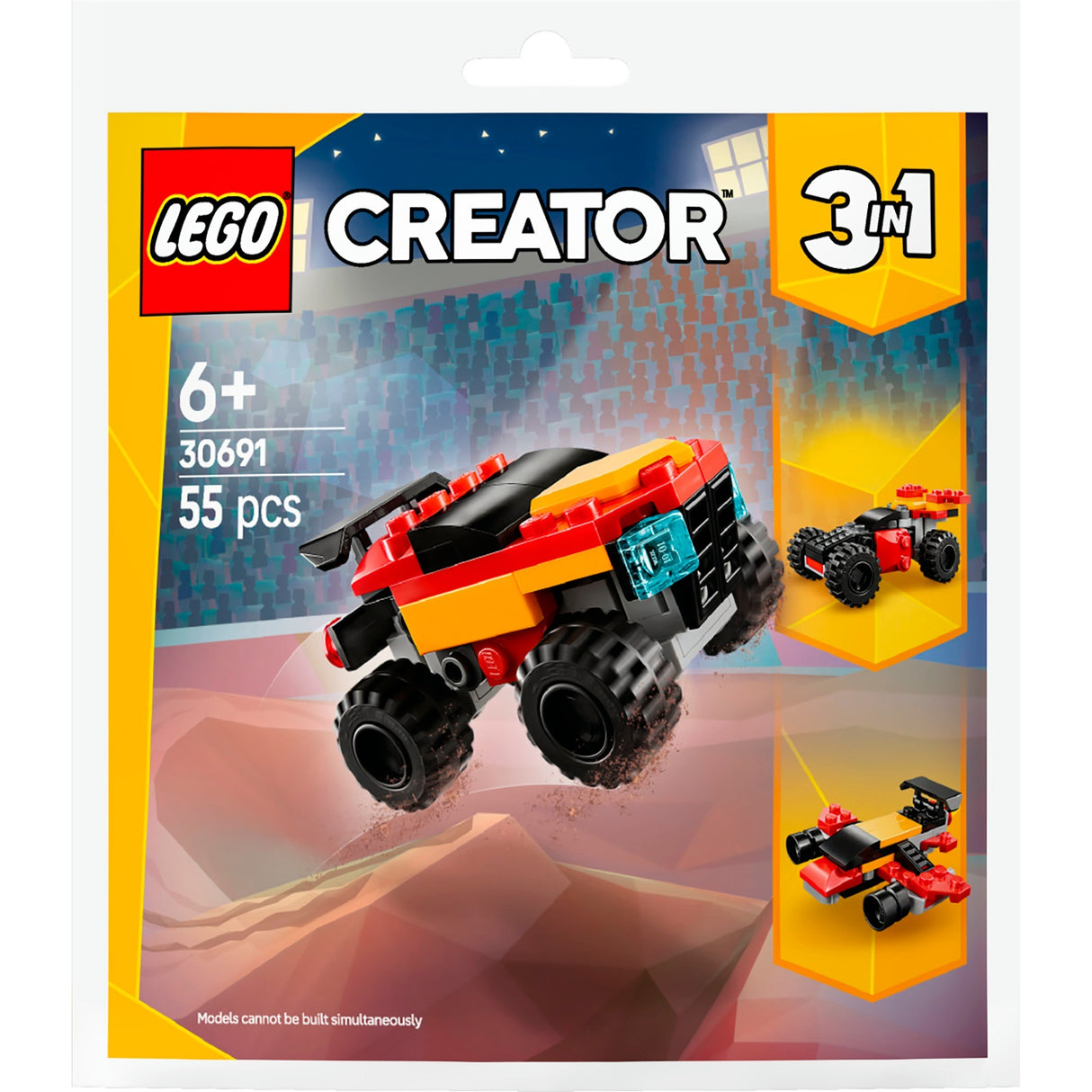 Lego 30691 mála cruthaitheoir mion trucail ollphéist