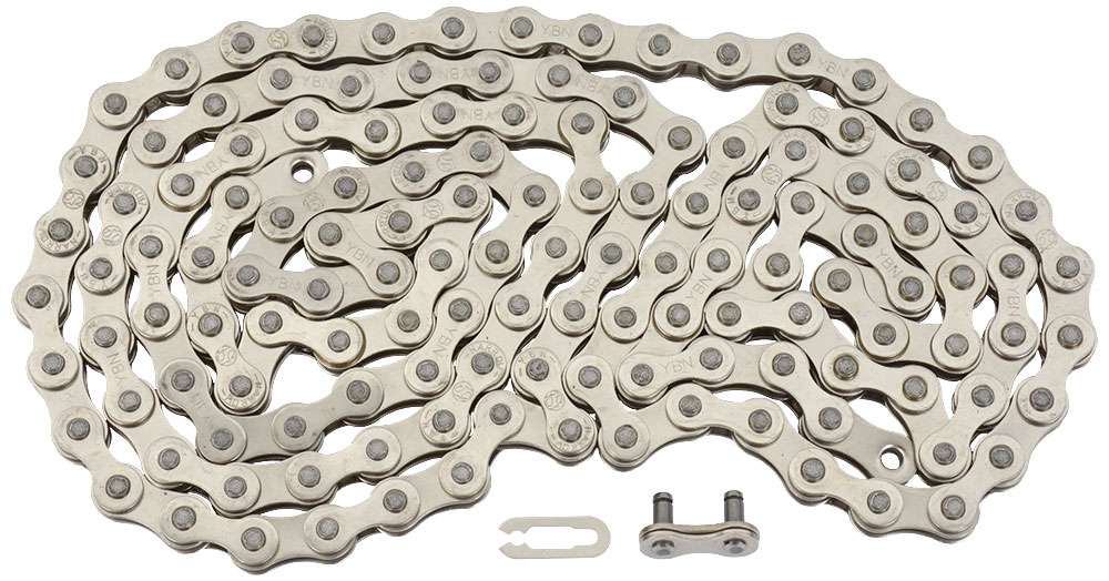 Ybn singlespeed e-bike chain s512ne s2 136 links 1 2”x3 32”