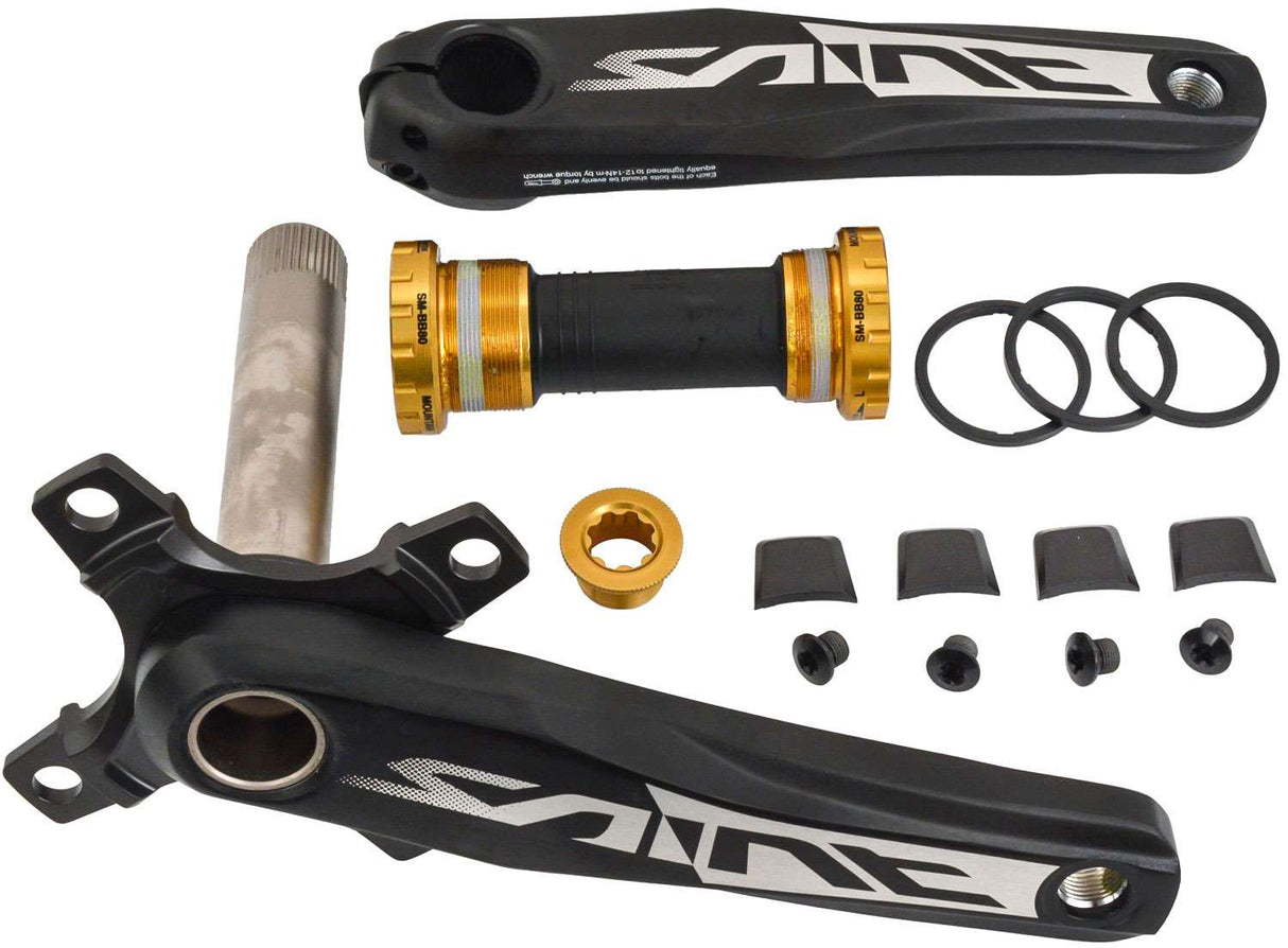 Shimano saint fc-m825 10-speed crank without chainring