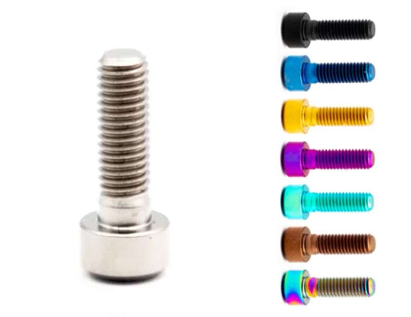 Oak components titanium screw m5x16