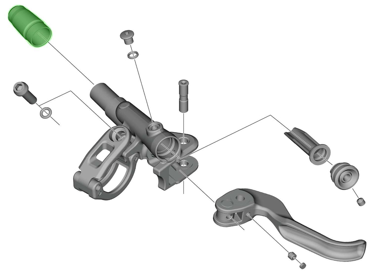 Shimano hose cover for bl-m9100 9120 8100 7100