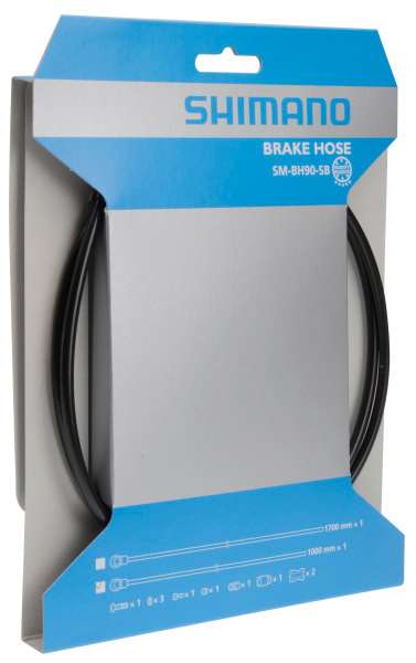 Shimano saint sm-bh90-sblsl brake hose 1000mm