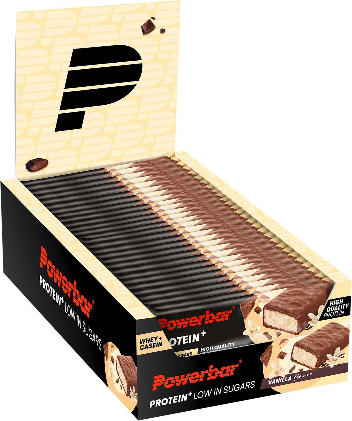 Powerbar protein+ low sugar bar 16 box