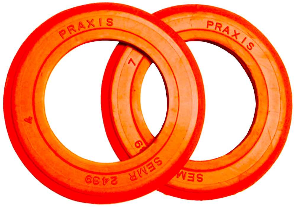 Těsnící kroužky Praxis Sada středového složení Shimano 2 kusy