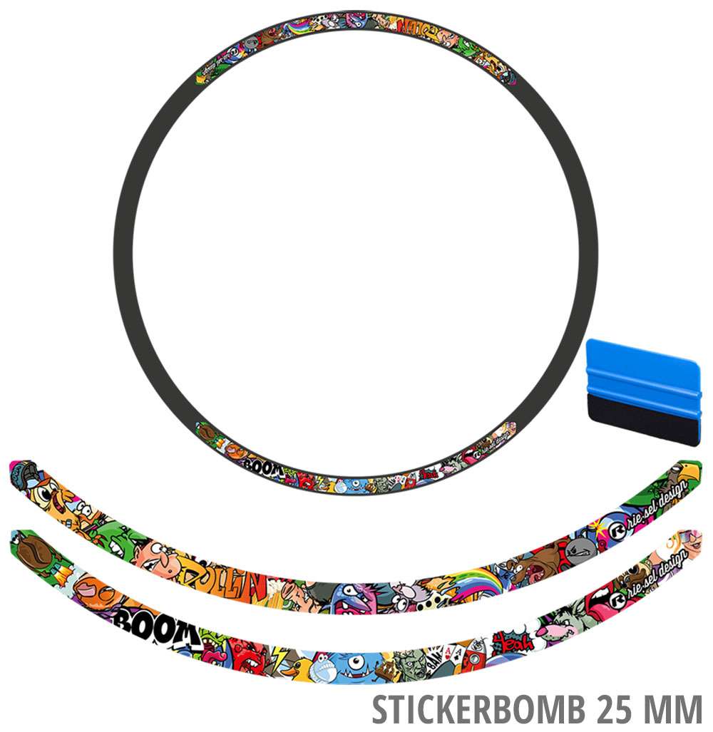 Rie:sel design rim decal set 25mm