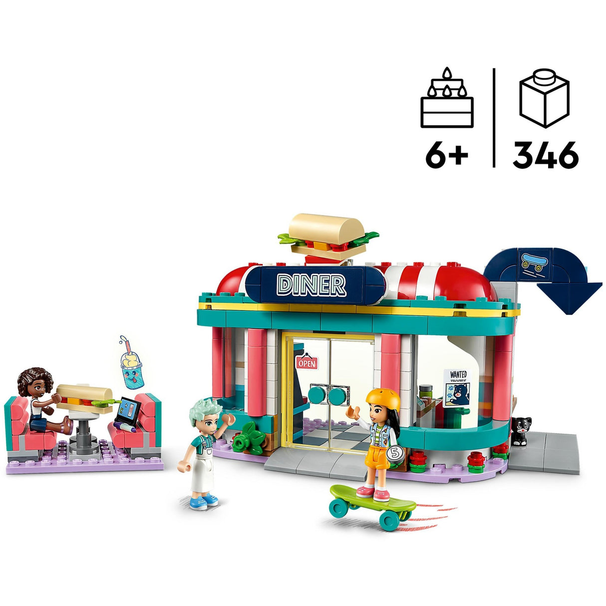 LEGO LEGO Friends 41728 Restaurant du cœur dans la ville