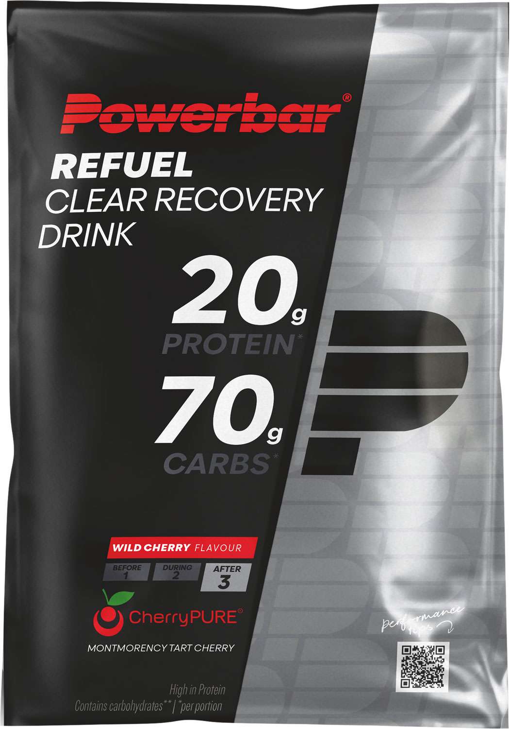Powerbar black line refuel recovery drink 97g