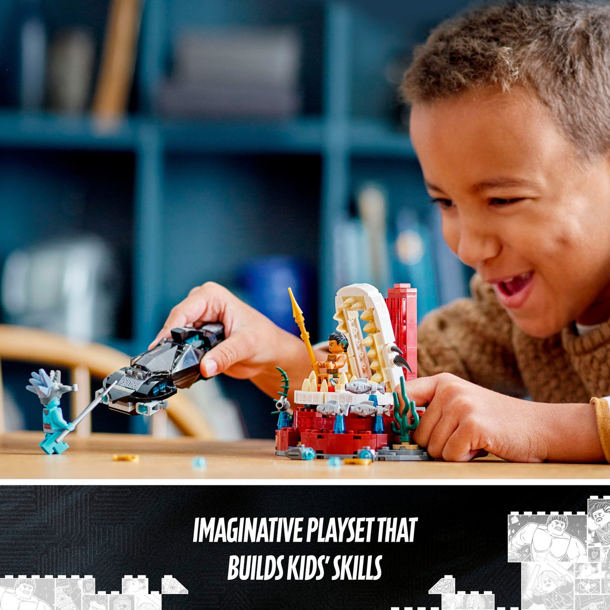 LEGO LEGO SUPER HEROES 76213 THRONE на King Namor