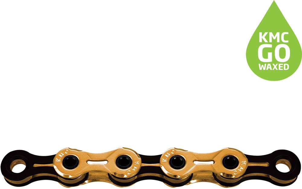 Kmc chain x11sl chain x11sl ti-n gold black waxed