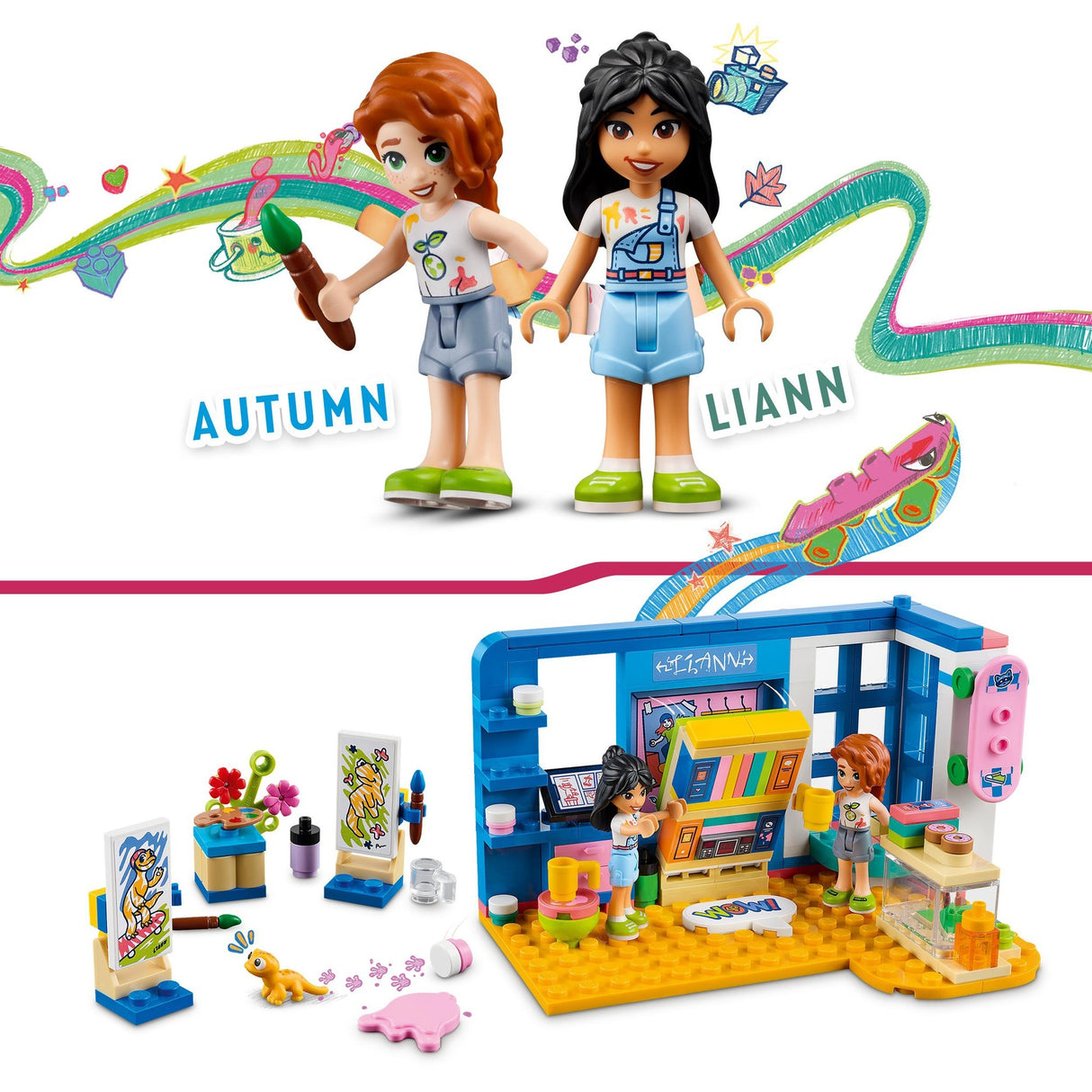 Lego Lego Friends 41739 Liann's Room