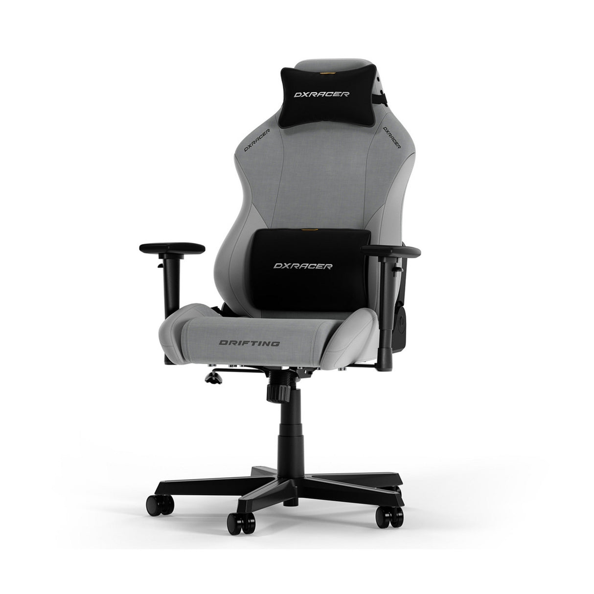 Dxracer drifting l grey fabric gamestoel (grijs)