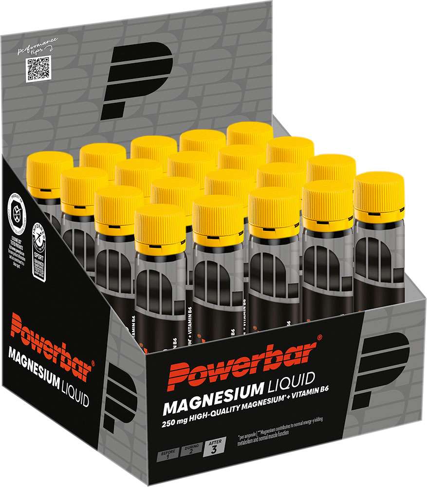 Powerbar black line magnesium liquid ampoule 20x25 ml