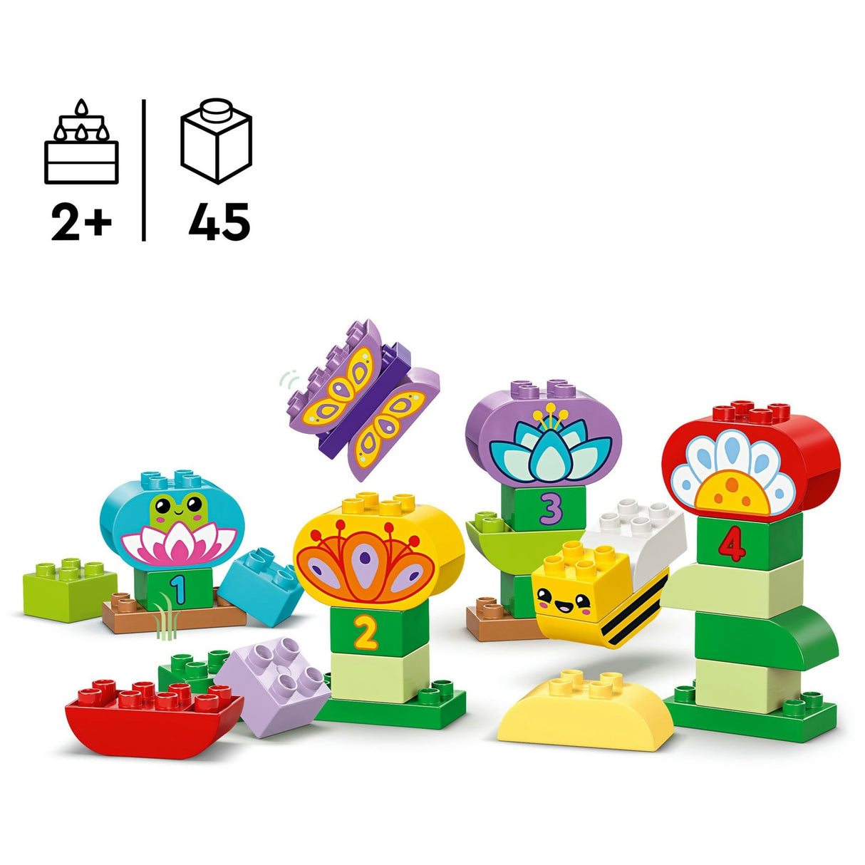 Lego duplo town 10444 jardín de flores creativo
