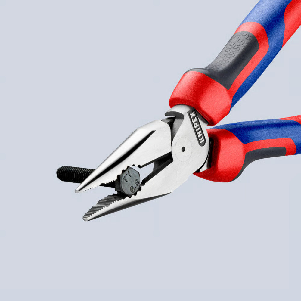 Knipex špicaté kombinované kliešte kombinované kliešte (červeno modré)