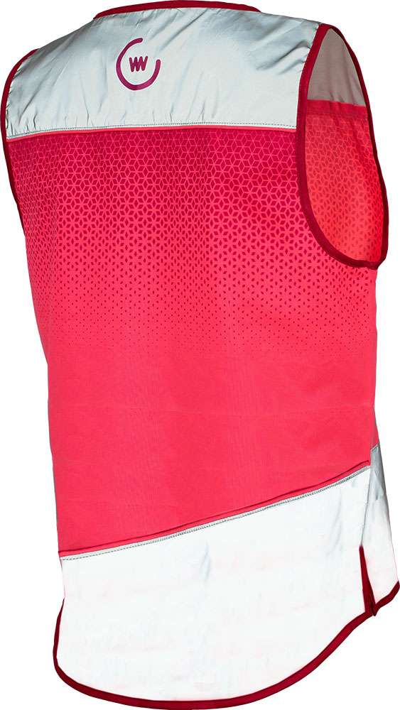 Wowow reflective vest yara jacket pink reflex vest yara jacket pink gr. s