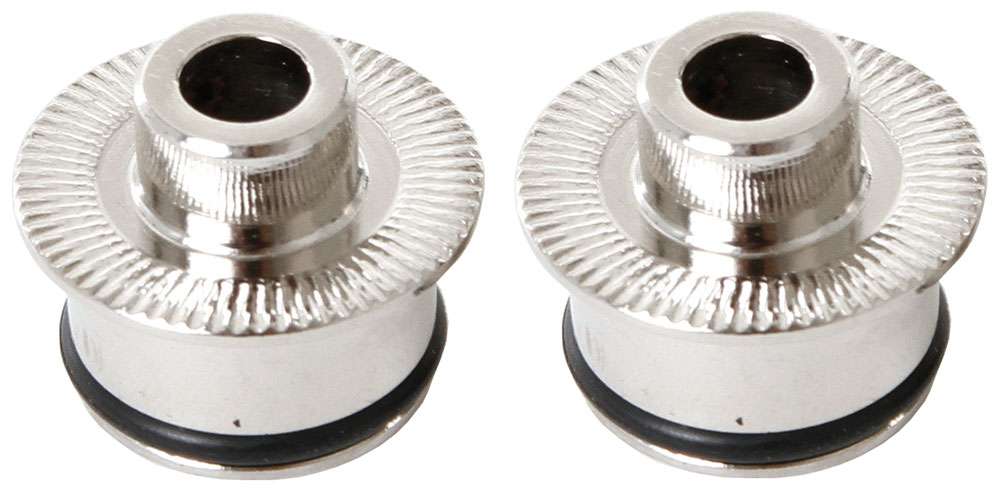 Fulcrum adapter thru-axle to quick release front wheel