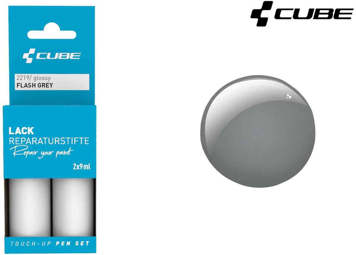 Cube touch-up pen set flash flash grey