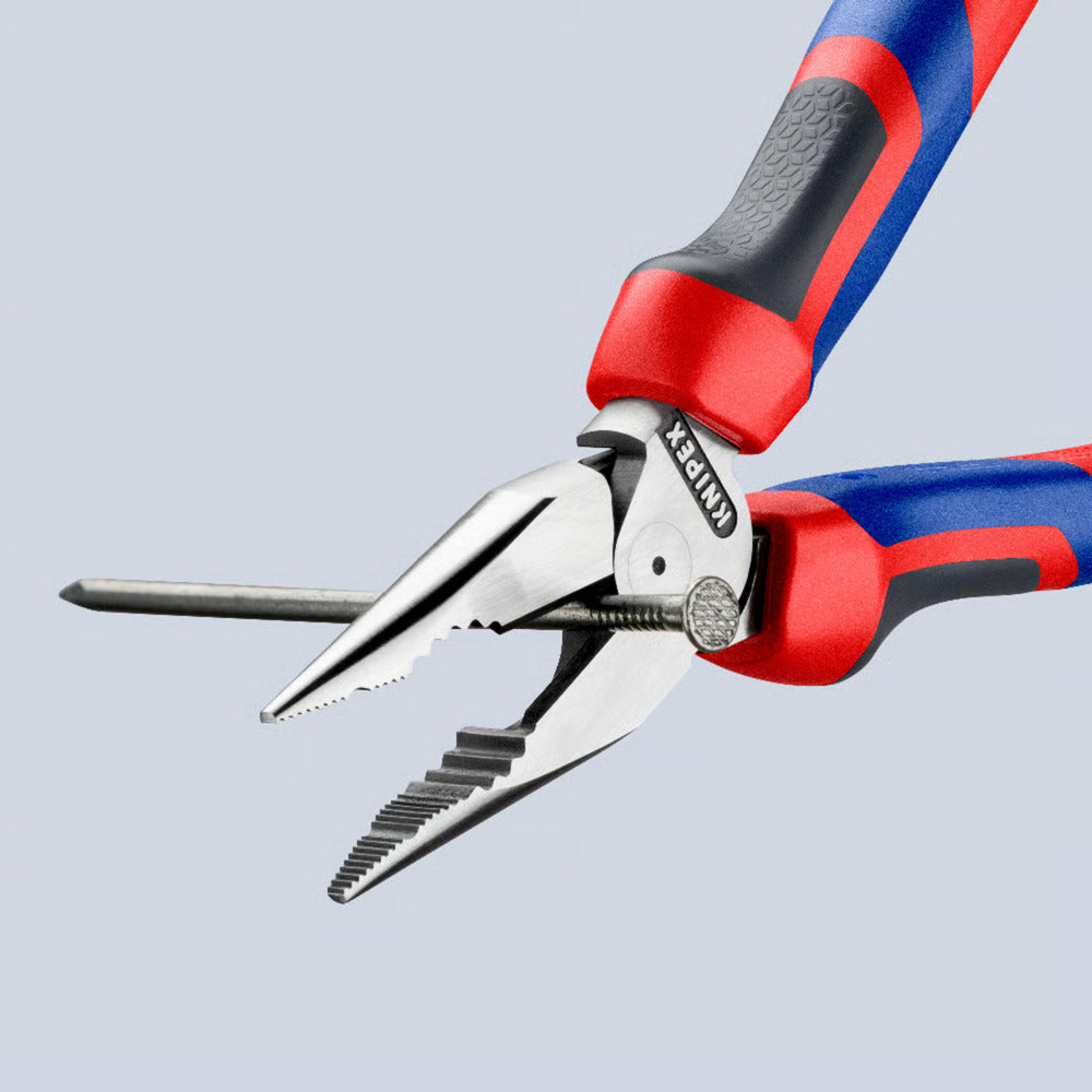 Knipex špicaté kombinované kliešte kombinované kliešte (červeno modré)