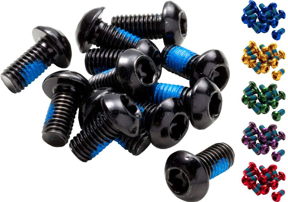 Reverse components bolts for 6-bolt rotor disc