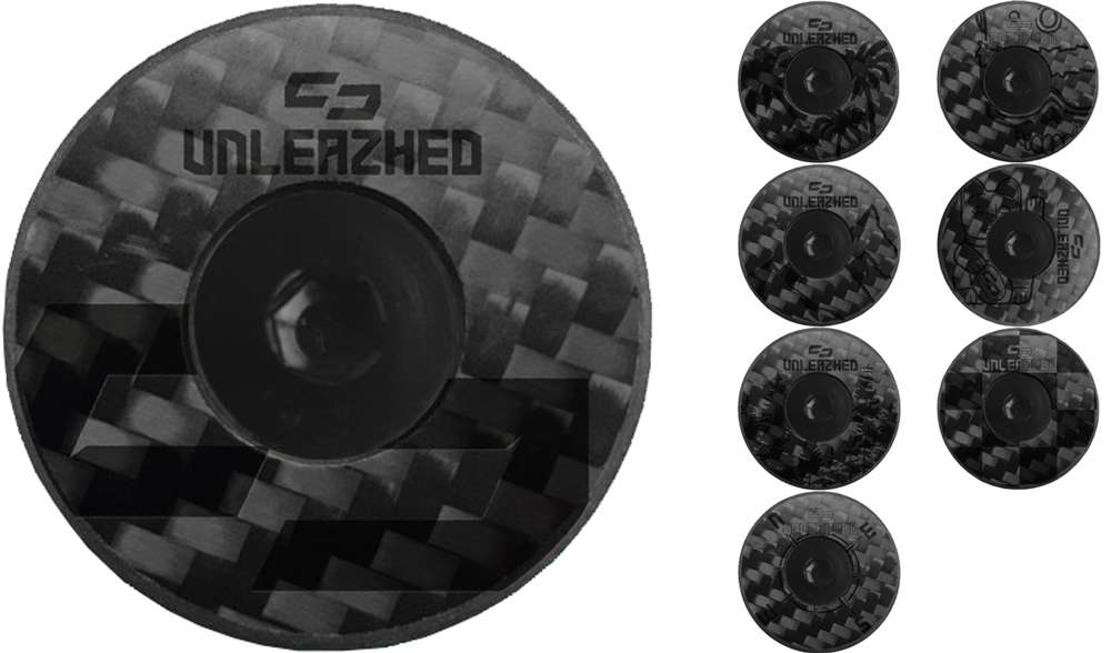 Unleazhed unloose cf01 top cap carbon ahead cap