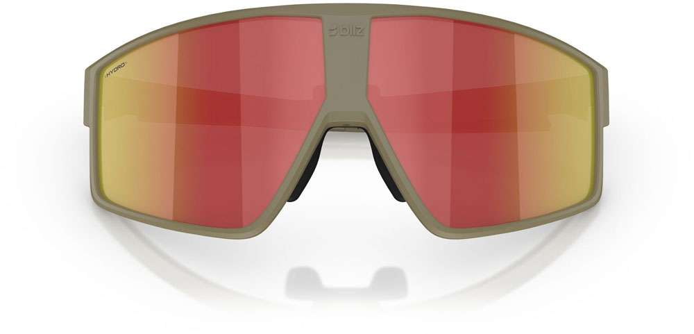 Bliz p002 grey w red revo - sports glasses