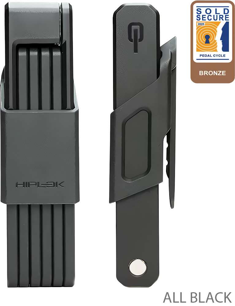 Hiplok switch - portable on-bike folding lock
