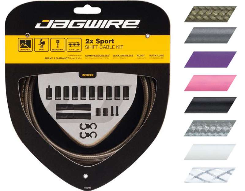 Jagwire 2x sport shift set
