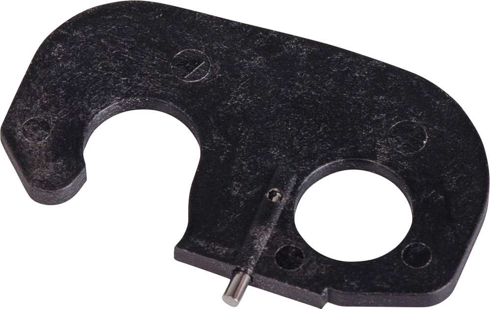 Shimano safety plate for left road crank arm