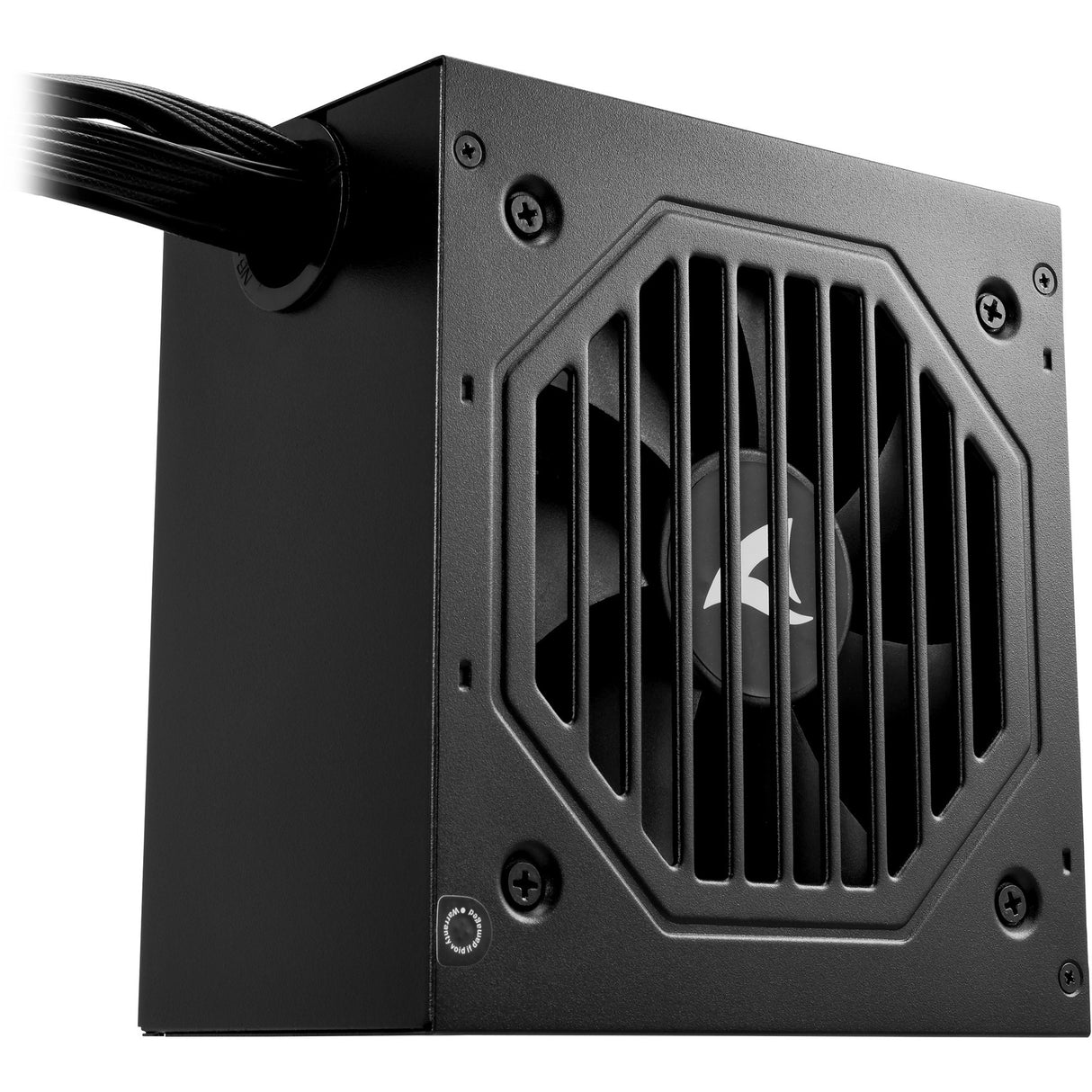 Fonte de alimentação Sharkoon rebel p15 de 850 watts (preta, 1x 12v-2x6, 4x pcie)